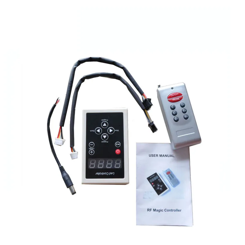 

1X TM1903 programmable RGB LED controller with wireless remote free shipping