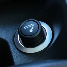 Стайлинга автомобилей интерьера Авто-прикуриватели Панель крышка украшения Стикеры для Chevrolet Chevy Cruze Malibu для Excelle GT XT