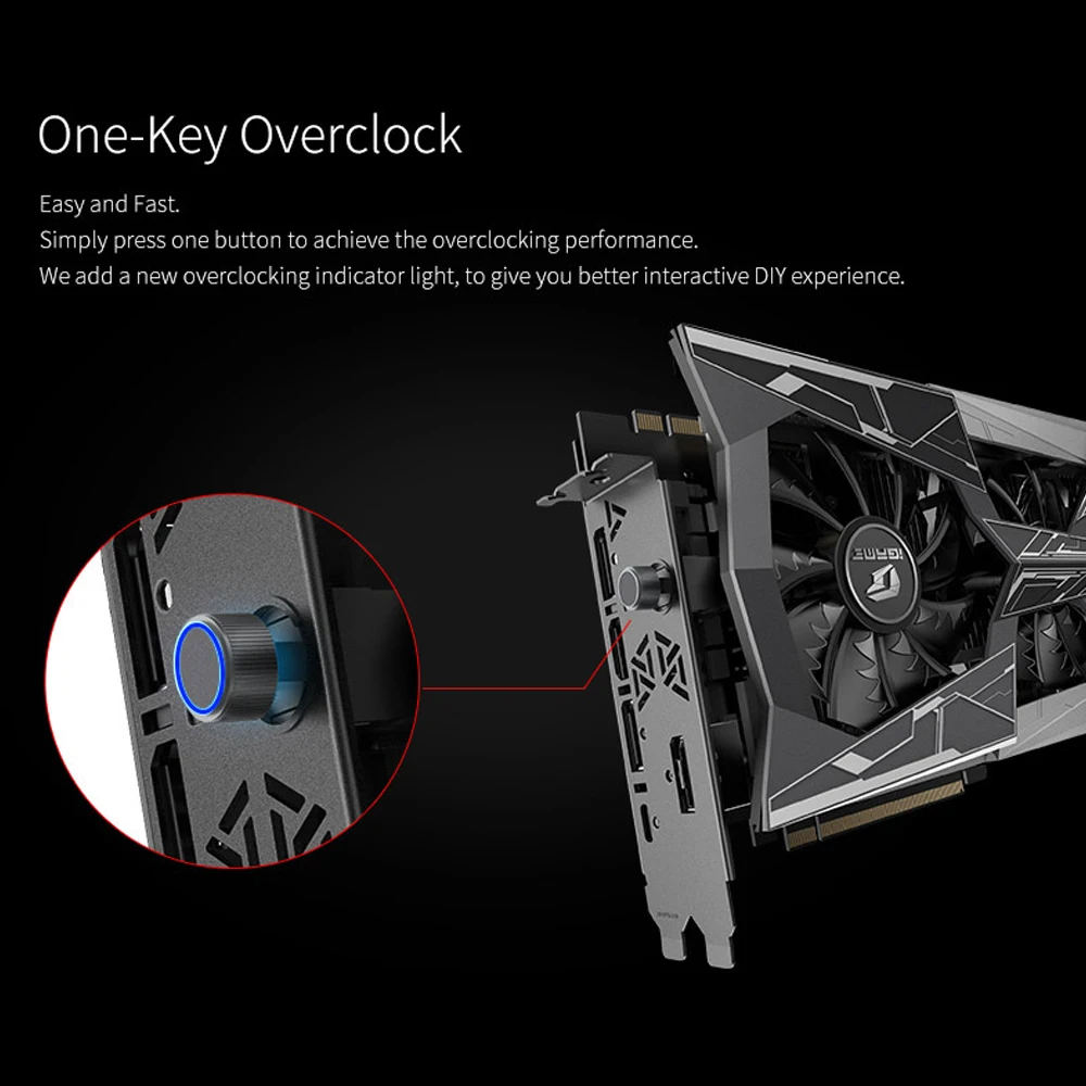 Графическая карта Colorful GeForce RTX 2080Ti графическая Vulcan X OC GDDR6 11G GPU Nvidia 2080 Ti видеокарта