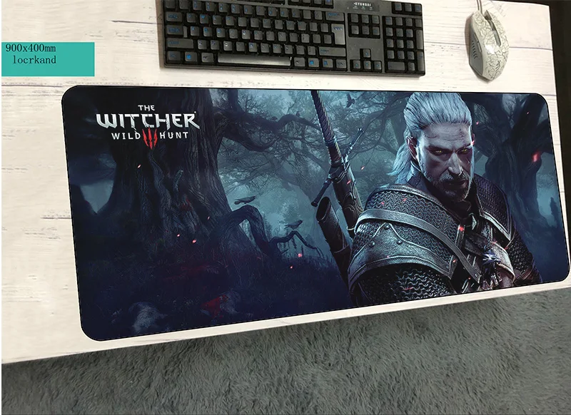 

witcher mouse pads 90x40cm pad to mouse notbook computer mousepad Popular gaming padmouse gamer to best keyboard mouse mat