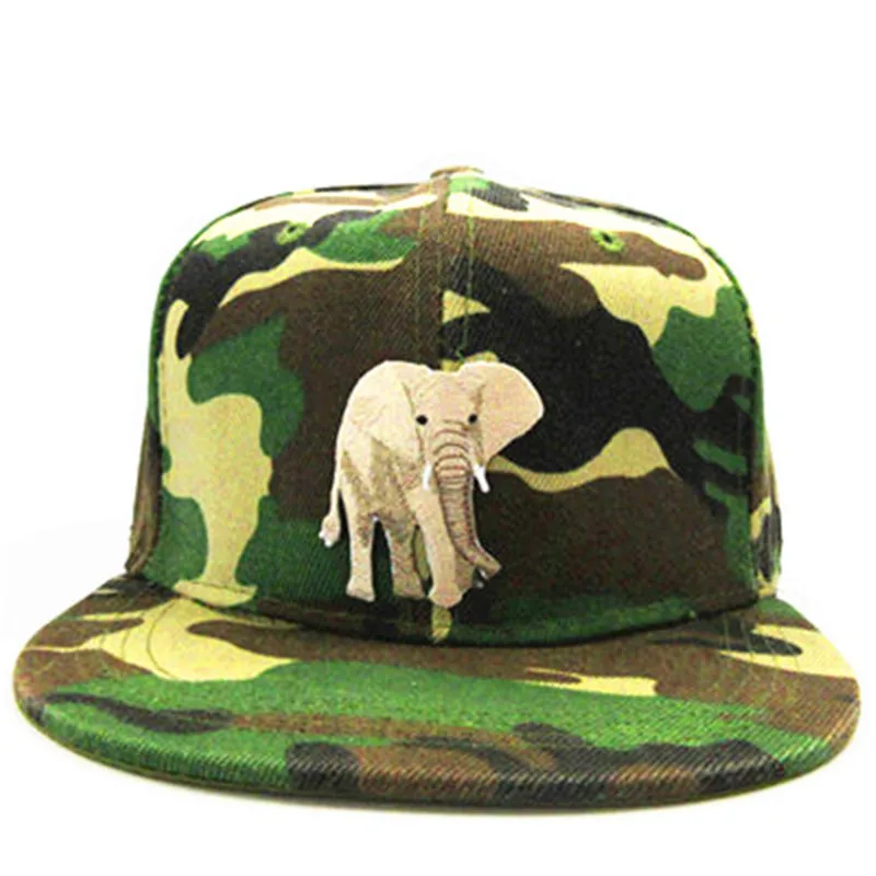 Elephant India Africa Animal Unisex Baseball Cap Classic Adjustable Plain Cap