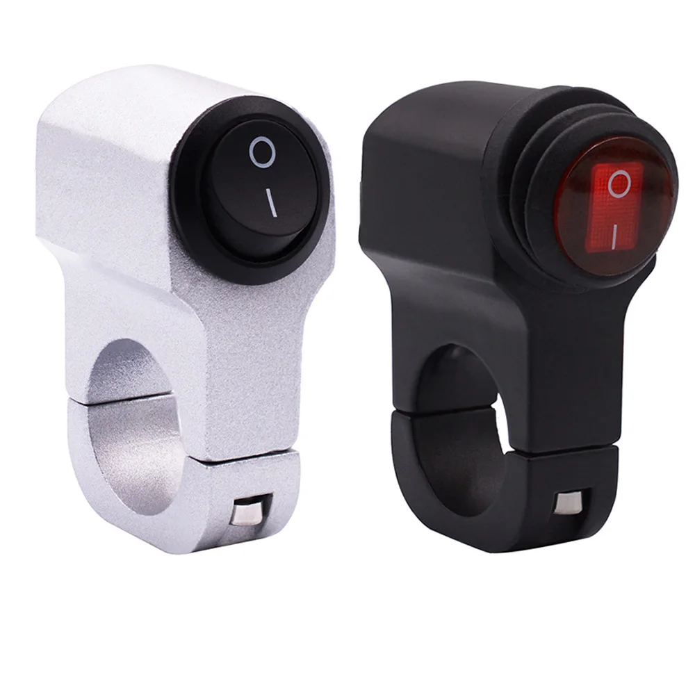 Universal 12V 10A Motorcycle Handlebar Switches Headlight Fog Light ON