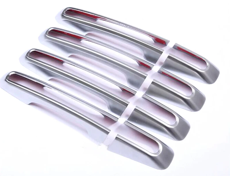 8PCS set Matte Chrome Side Door Handle Cover Trim For Land Rover Discovery Sport 2015 2016