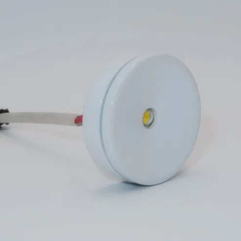 10 x Mini 3W Dimmable Светодиодная подсветка под шкаф Puck Light теплый белый/холодный белый
