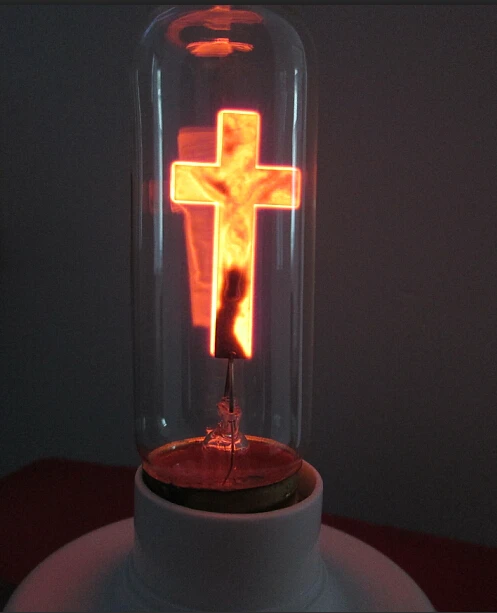 US $2.999.99 500pcs Red 3W Jesus Flame Light Bulb AC110130V 30105MM