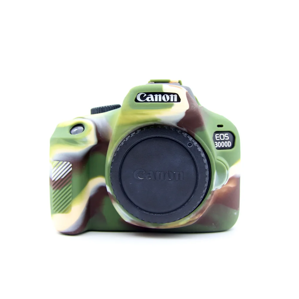 Силиконовый резиновый защитный чехол для Canon EF 1300D 1500D 3000D 4000D сумка для камеры