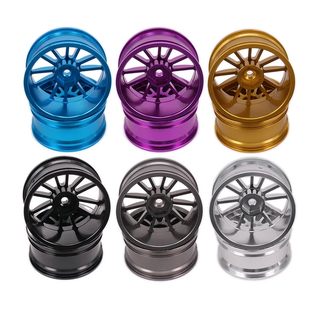 Best Offers 2PCS Aluminum 12 Spoke Wheel Rim w/o Tire tyre For Rc 1/10 On-Road Racing Car Crawler Hop-Up Parts HSP Axial Wltoys Himoto HPI Best Offers 2PCS Aluminum 12 Spoke Wheel Rim w/o Tire tyre For Rc 1/10 On-Road Racing Car Crawler Hop-Up Parts HSP Axial Wltoys Himoto HPI