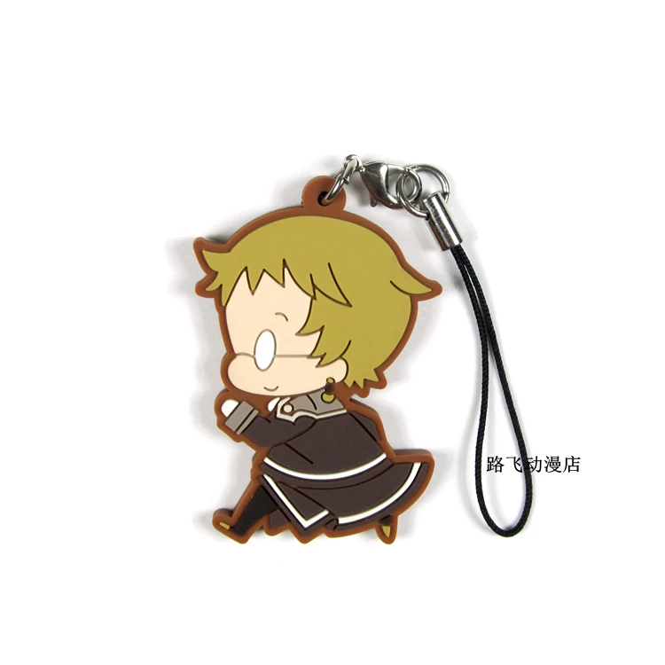 Pandora Hearts фигурка аниме модель резиновый брелок Ada Vessalius Oscar. Jack Oz. Pendnat 6 см|Игровые