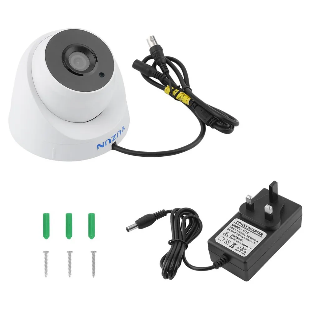 

2MP 1080P Outdoor Indoor Wire AHD Dome Shape CCTV Camera IR 20m Weatherproof IP65 Home Security Guard UK Plug