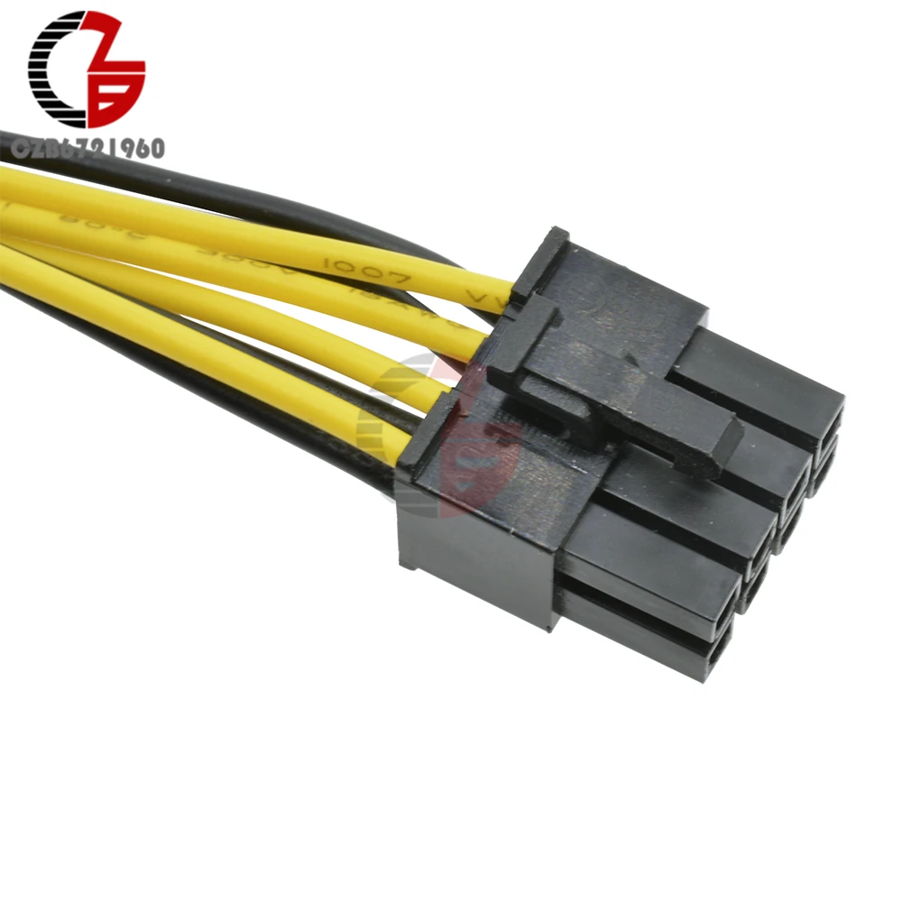 Адаптер питания PCI Express от 6 до 8 контактов шнур соединитель для видеокарты ЦП|8 pin pci