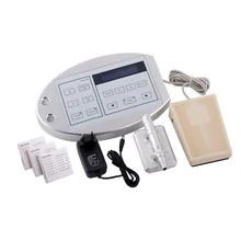 Hot SALE X3 Permanent Makeup Machine Kit Rotary Tattoo Gun Swiss motor Pedal Permanent Power Supply DHL Free Shipping