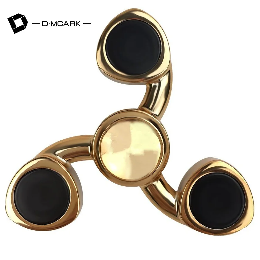 

D-Mcark Three Arms Fidget Spinner Toy 2017 Adult Children EDC Toy for ADHD Anxiety and Boredom Hand Spinner Toy