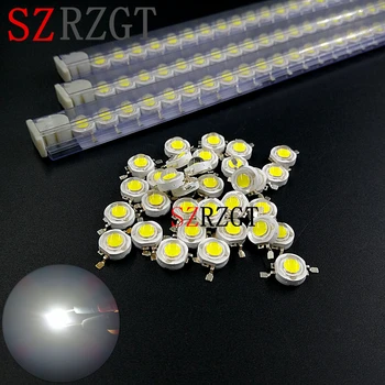 

100PCS High Power LED Chip 3W SMD LED Lamp White for Floodlight Spotlight