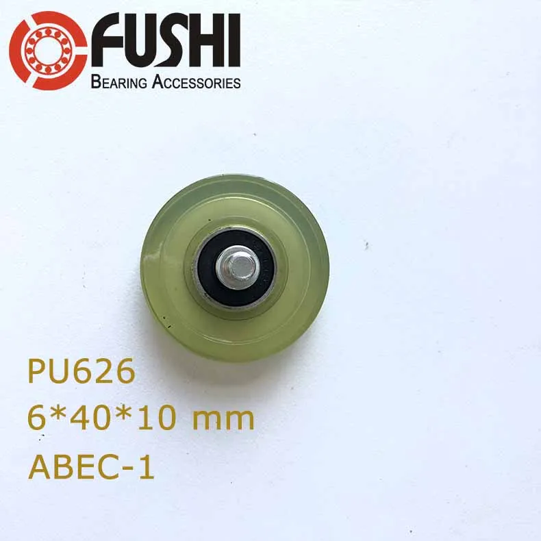 

PU626 Screw Pulley Bearing 6*40*10 mm ( 1 PC ) Doors and Windows Roller Mute Wheel PU 626 + M6*8