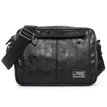 Luxury Brand Men Bag Leather Casual Crossbody Shoulder Bags For Men Designer Vintage Small Flap Travel Messenger Bag Male Bolsas Luxury Brand Men Bag Leather Casual Crossbody Shoulder Bags For Men Designer Vintage Small Flap Travel Messenger Bag Male Bolsas