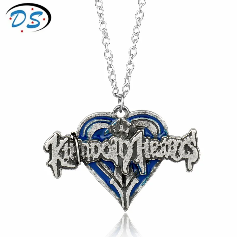 Game Cosplay Jewelry Kingdom Hearts Necklace Link Chain Pendants