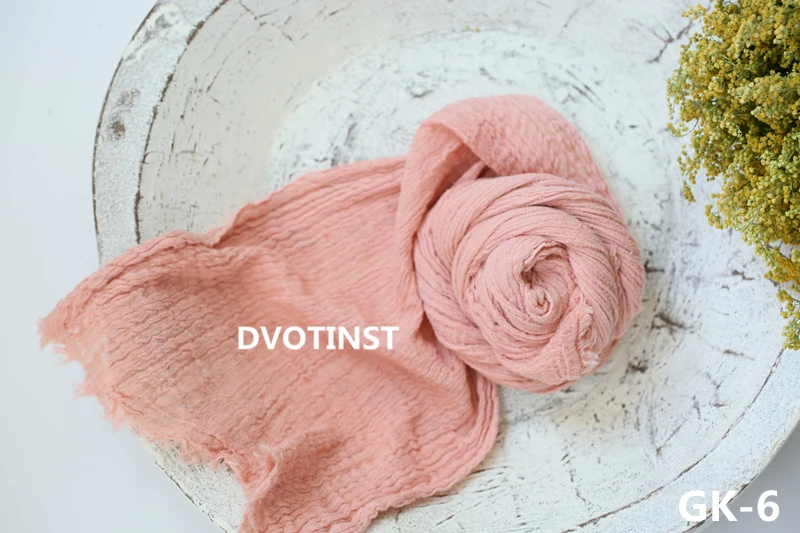 Dvotinst новорожденный реквизит для фотосъемки для малышей мягкий хлопок сетка обертывания фоновое одеяло Fotografia аксессуары для фотосессий реквизит - Цвет: GK-6