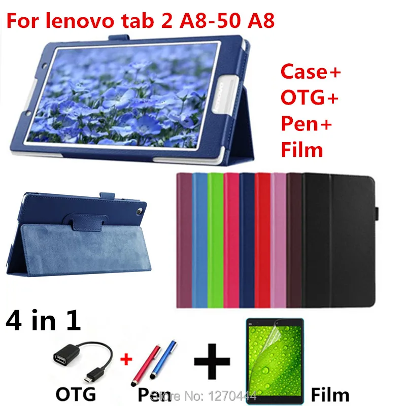 Для Tab 3 8 дюймов TB3 850M кожаный защитный чехол подставка для планшетов и