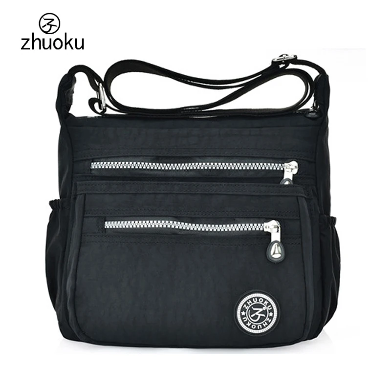 المرأة حقيبة ساع النايلون Canta حقائب كتف حقائب الماركات الشهيرة مصمم Crossbody أكياس الإناث بولسا sac ZK735