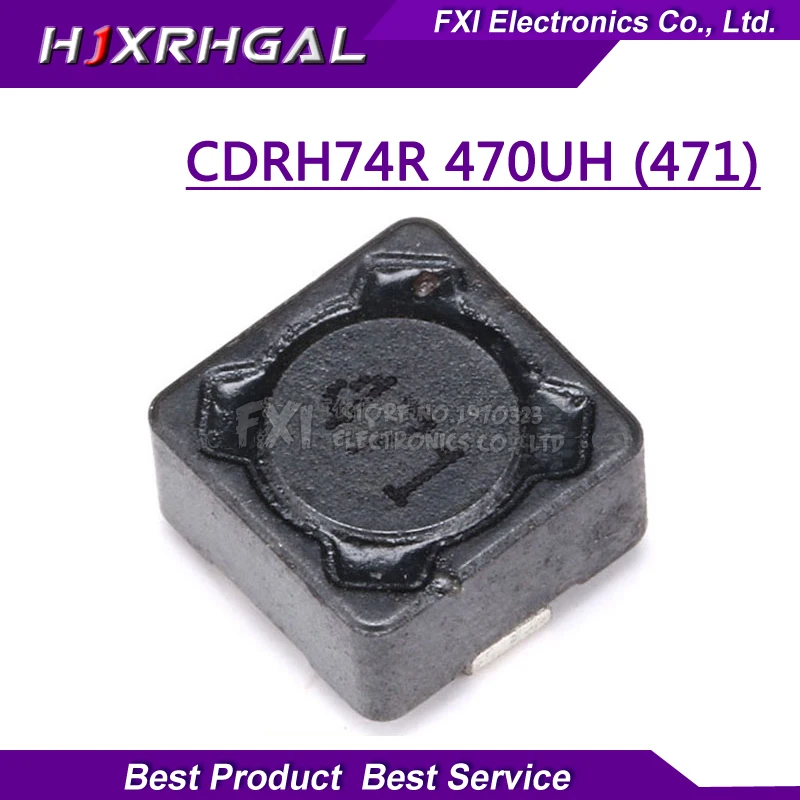 Aliexpress.com : Buy 10PCS CDRH74R 7x7x4MM 470uH 471 Shielded Inductor ...