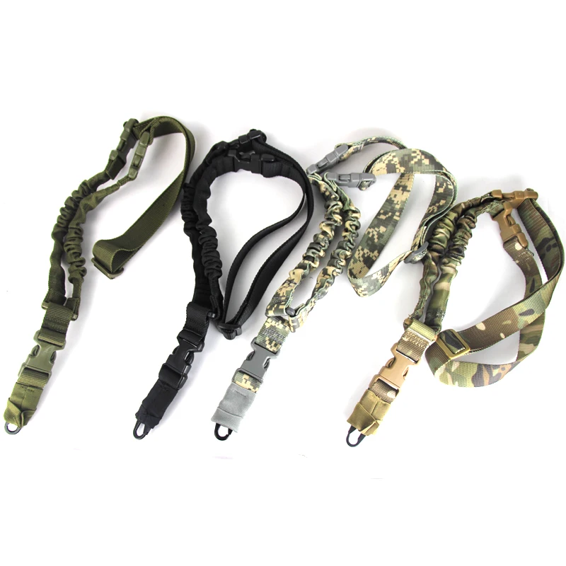 

Tactical One PoiRifle Gun Sling Strap System Hunting Adjustable Nylon Single Point Rifle Strap Free Shipping