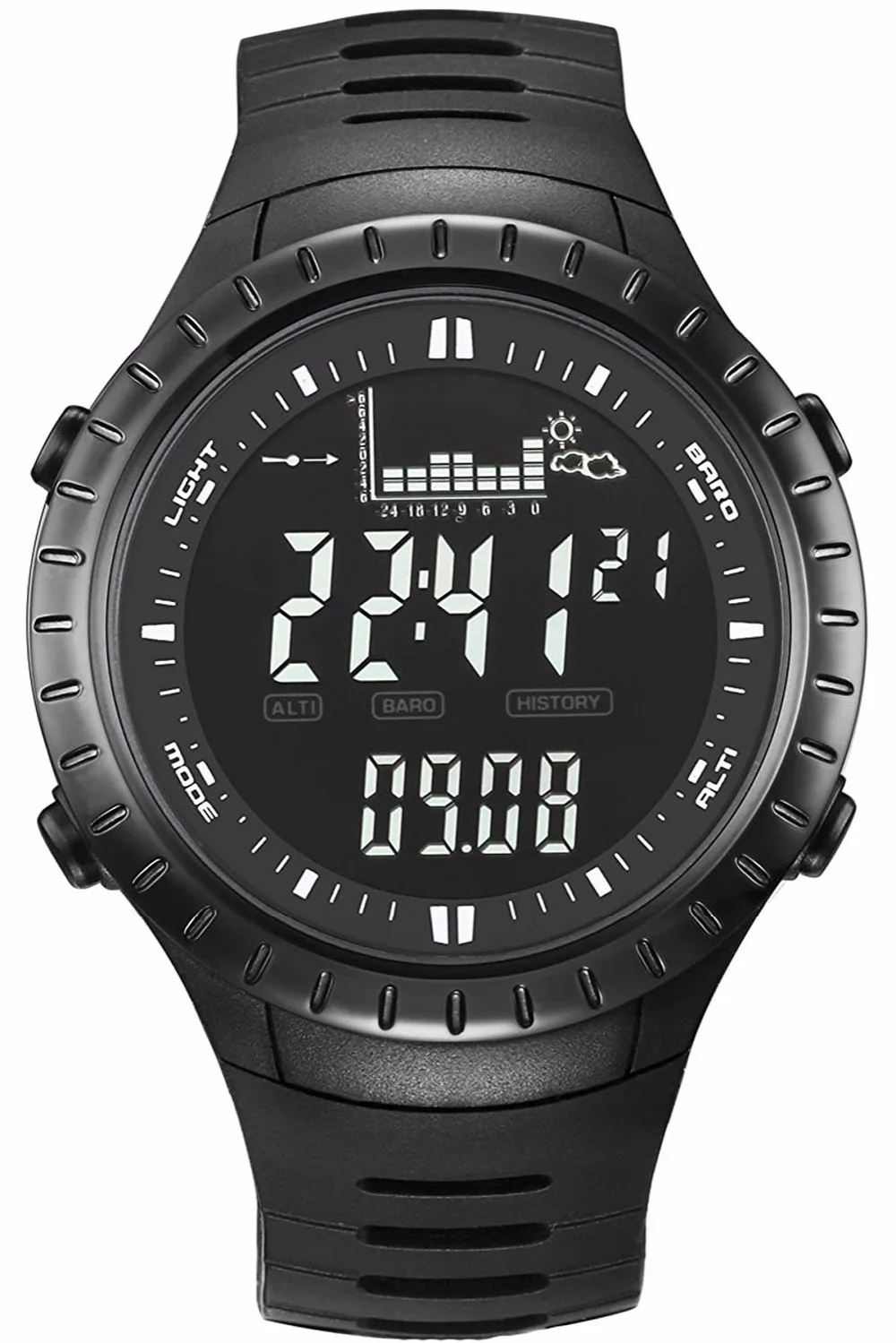 Moveski 709 Multifunctional outdoor sport Watch Barometer Altimeter