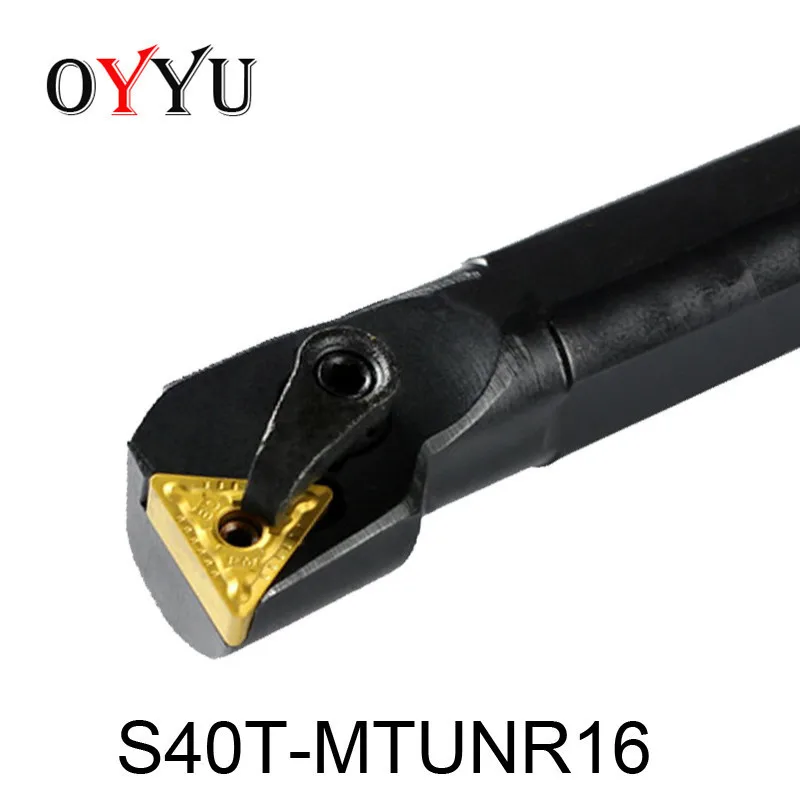 

S40T-MTUNR16/S40T-MTUNL16,internal turning tool holder original boring bar suitable mini lathe machine use carbide