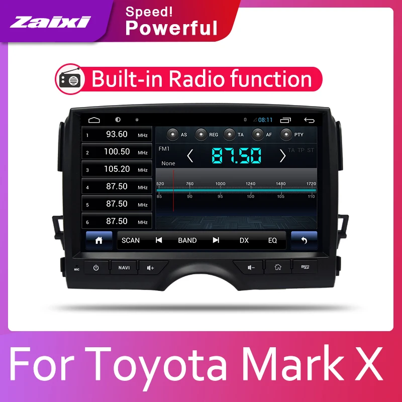 Best ZaiXi 2din Car multimedia Android Autoradio Car Radio GPS player For Toyota Mark X 2009~2019 Bluetooth WiFi Mirror link Navi 1 Best ZaiXi 2din Car multimedia Android Autoradio Car Radio GPS player For Toyota Mark X 2009~2019 Bluetooth WiFi Mirror link Navi 1