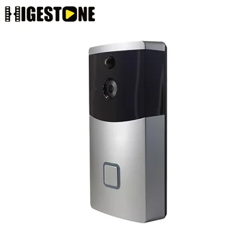 

Higestone Smart Video Doorbell Wireless Battery Outdoor ring bell Monitor viewer IR Night Vision peephole WIFI IP65 APP Control