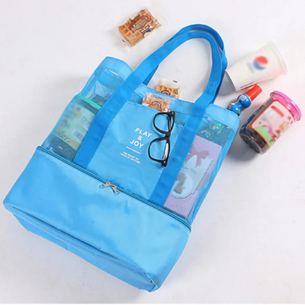 

women handbag shoulder bag tote bags for women Home Travel Double Insulation Picnic Bag Shoulder Sports Grid Storage Bag tasche