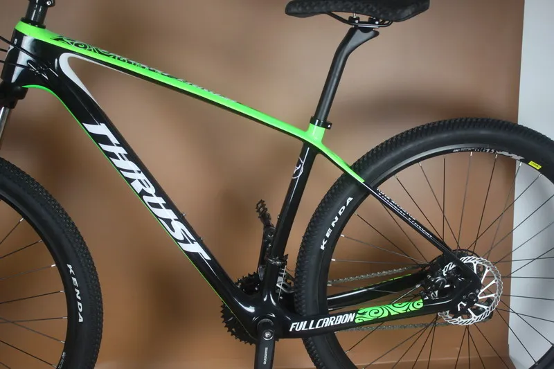Flash Deal Complete carbon MTB Double Disc brake bicycle  carbon Mountain bike with different groupset  Alloy fork size 27.5/29ER 2