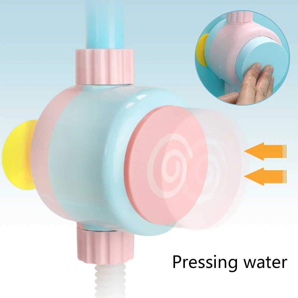 MrY Baby Funny Water Game Bath Toy Bathing Tub Sunflower Shower Faucet Spray Water Swimming Bathroom 3