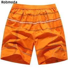 Новые мужские трусы masculino ropa мужские модные свободные мужские шорты полосатый узор повседневные стильные домашние мужские шорты