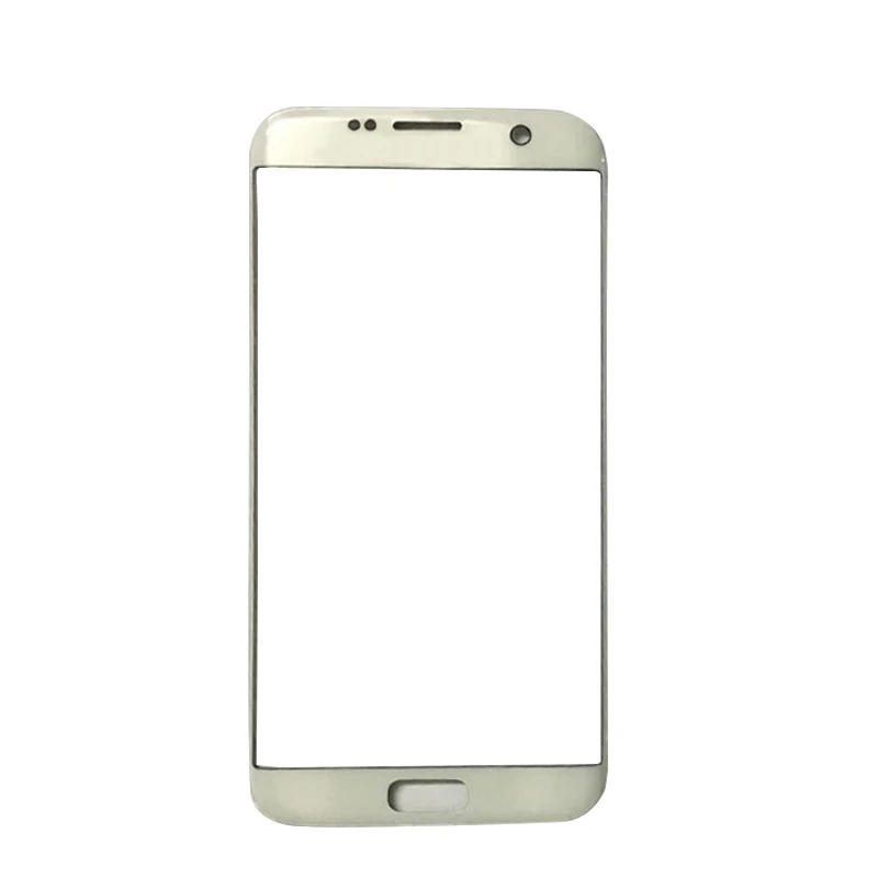 Для Galaxy S7 край Сенсорный экран спереди Стекло touch Панель Крышка передняя внешний Стекло для samsung Galaxy S7 край объектива Ремонт запчасти