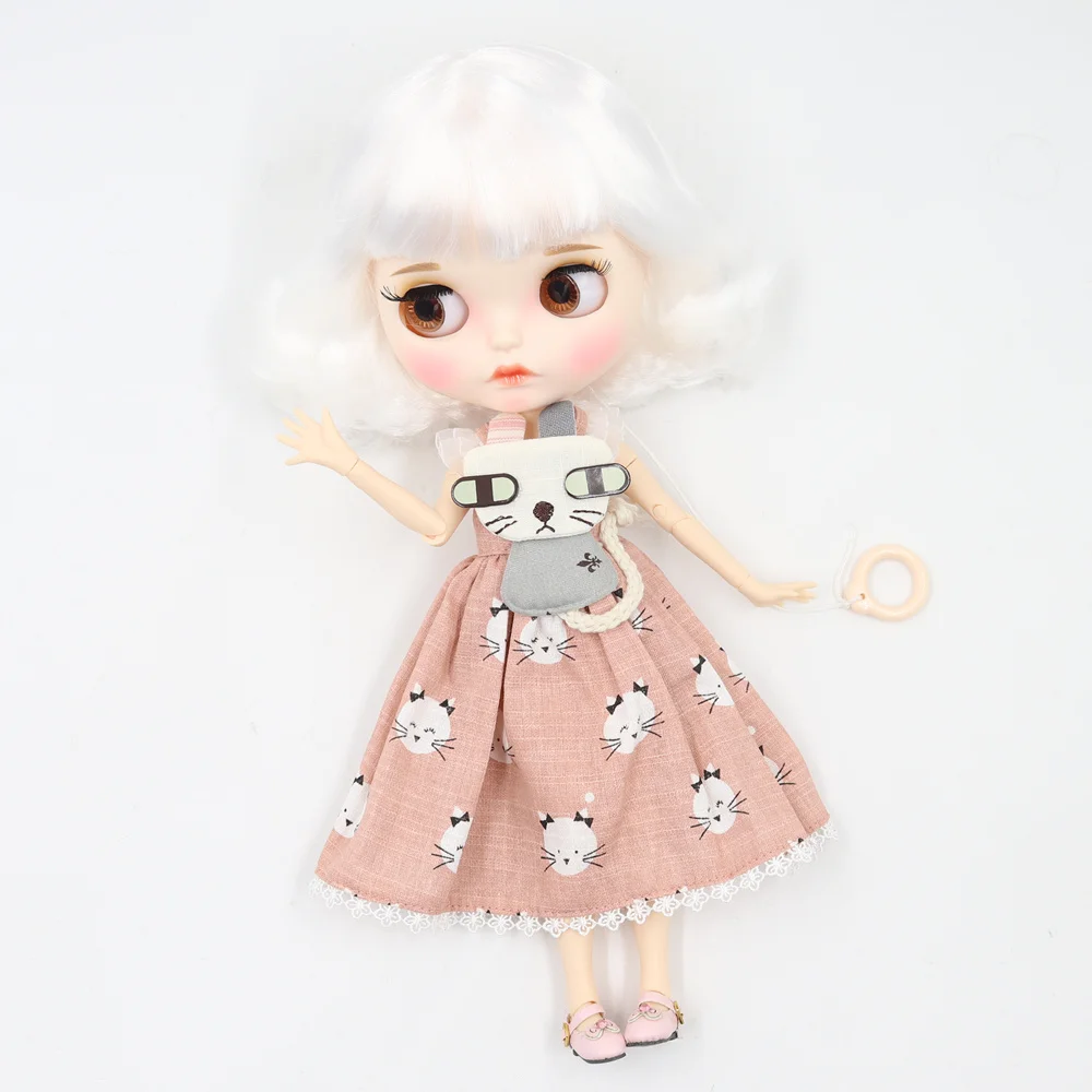 Кукла Blyth ICY DBS с белой кожей шарнирное тело новое матовое лицо бровями губами