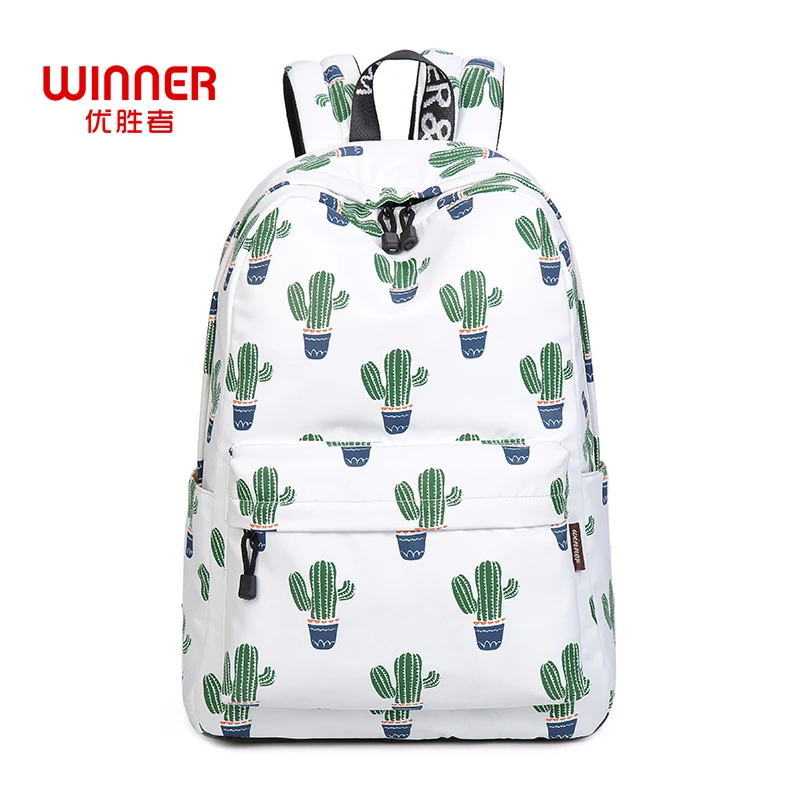 

WINNER Brand Fashion Print Backpack School Bags For Teenager Girls Boys Fresh Rucksack Mochila Feminina Backpacks
