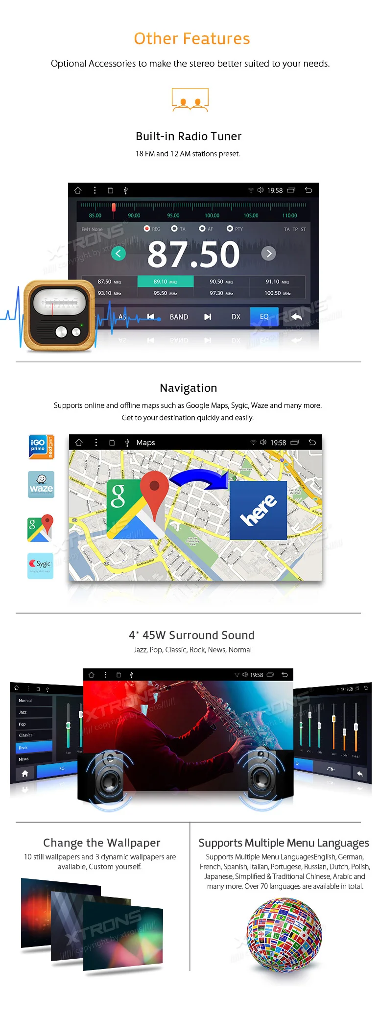 Clearance 10.1" Android 7.1 Octa Core Radio 32GB Rotatable Face Panel 2.5D Curved Screen Car Stereo Player GPS OBD DVR 2 DIN No DVD 19 Clearance 10.1" Android 7.1 Octa Core Radio 32GB Rotatable Face Panel 2.5D Curved Screen Car Stereo Player GPS OBD DVR 2 DIN No DVD 19