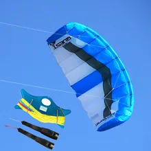 2 Sqm открытый спортивный трюк кайт двойной линии парашют кайт для кайтсерфинга Кайтбординг с кайт линии ремешок