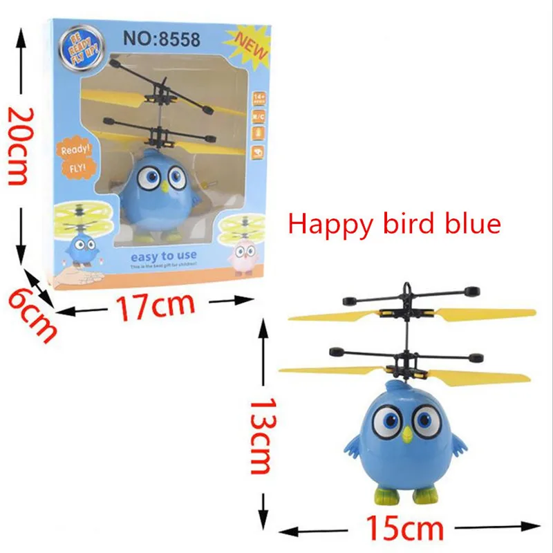 

Fly Minion Flashing helicopter Hand Control RC Toy induction Helicopter mini Quadcopter RC Drone LED Ar dron with Toys For Kids