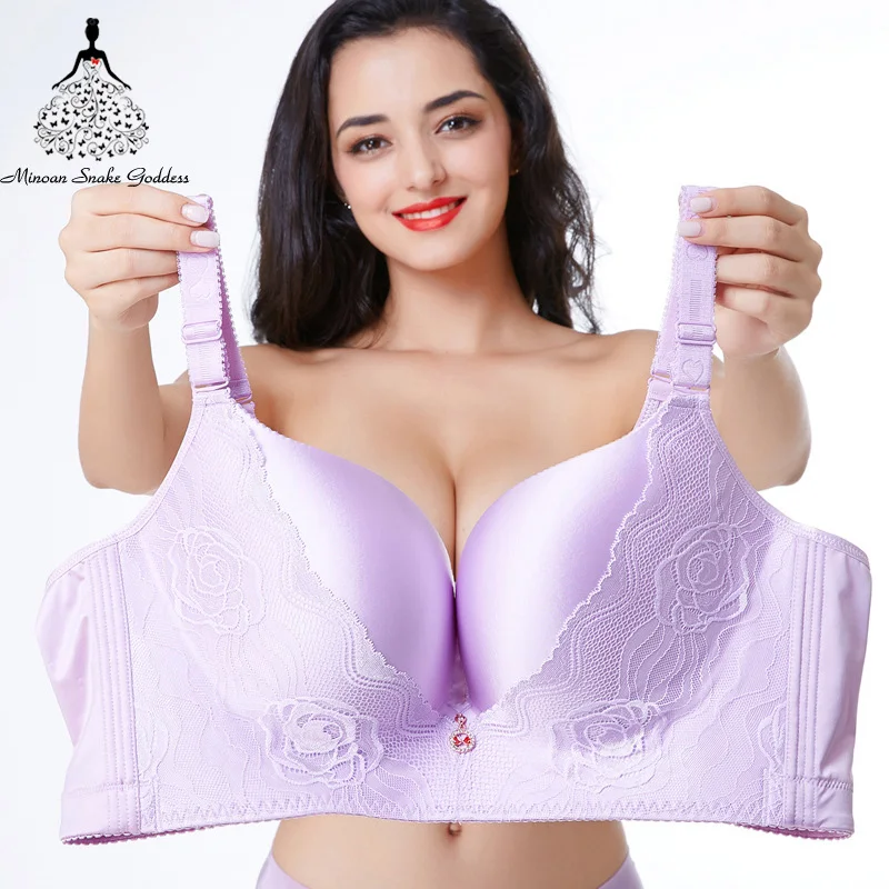 Plus Size Bra Push up C D E Cup Bralette Large Size Brassier sexy lingerie Soutien Gorge Grande Femme Lace bras for women BH Bra Plus Size Bra Push up C D E Cup Bralette Large Size Brassier sexy lingerie Soutien Gorge Grande Femme Lace bras for women BH Bra