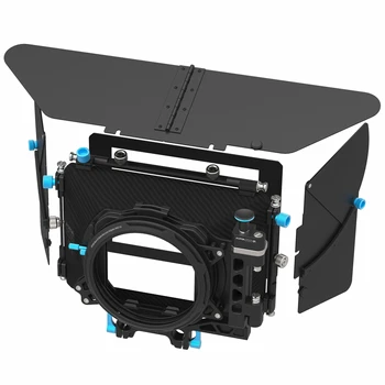 شراءFOTGA DP500III برو DSLR صندوق غير لامع ظلة مع الكعك تصفية الأسلاك A7 الثاني A7RII A7S الثاني BMPCC 5 DIII 15 ملليمتر قضيب تلاعب