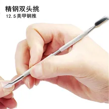 10PCS Stainless Steel Cuticle Remover Double Sided Finger Dead Skin Push Nail Cuticle Pusher Health Care Manicure Pedicure Tool 10PCS Stainless Steel Cuticle Remover Double Sided Finger Dead Skin Push Nail Cuticle Pusher Health Care Manicure Pedicure Tool