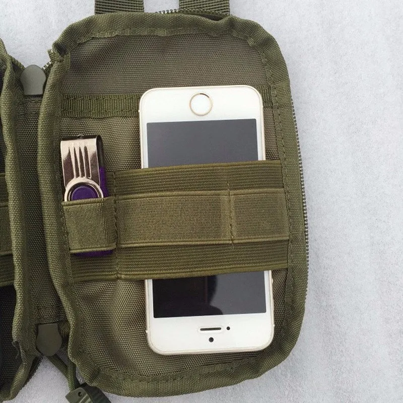 Тактическая Сумка 1000D нейлон Открытый Molle Военная поясная сумка Мобильный чехол для телефона ключ Мини Инструменты сумка спортивная сумка