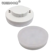 Светодиодный светильник 5 Вт 7 Вт GX53 Светодиодная лампа с регулируемой яркостью/нерегулируемая яркость led GX53 220 V/110 V 3000 K/4500 K/6000 K PC крышка светодиодные локальные светильники для подсветки шкафов светильник