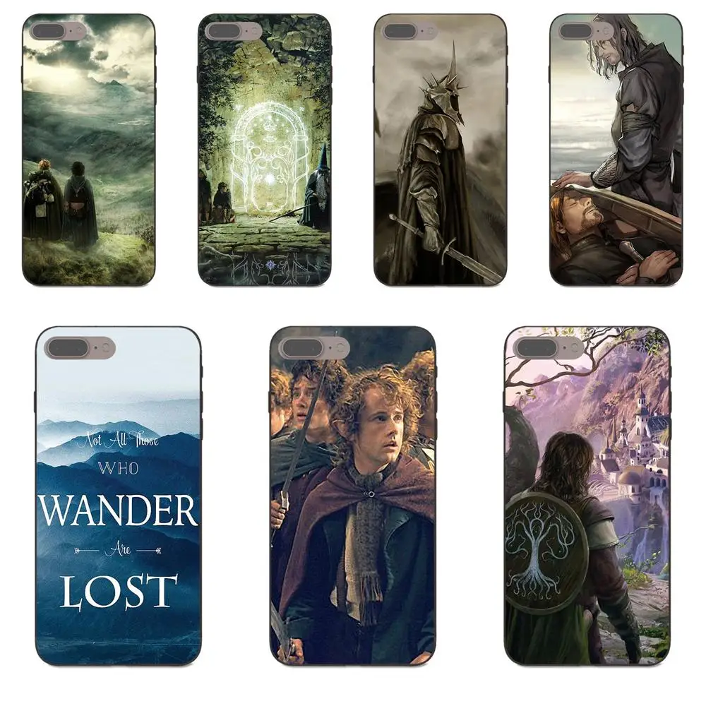 

For Samsung Galaxy A3 A5 A6 A6s A7 A8 A9 Star Plus 2016 2017 2018 TPU Cases Fundas Lord Of Rings