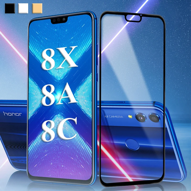 Защитное стекло для huawei honor 8x max 8a 8c 8 pro закаленная защита стекла huawey huawie honer hono x a