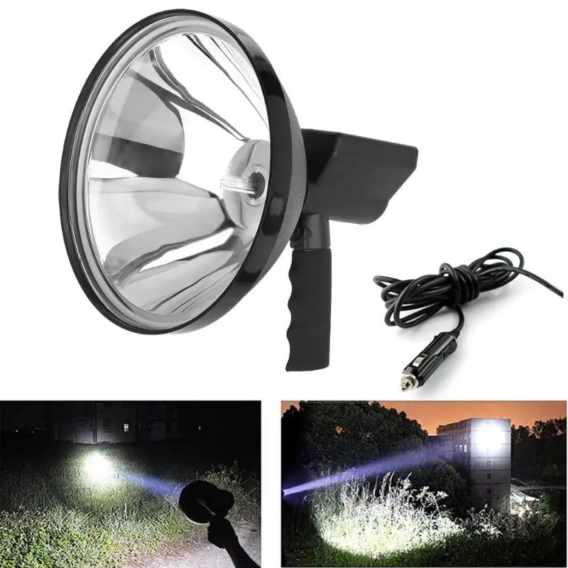12V 100W HID 9in 240 мм портативная лампа для кемпинга охоты рыбалки прожектор|Световая