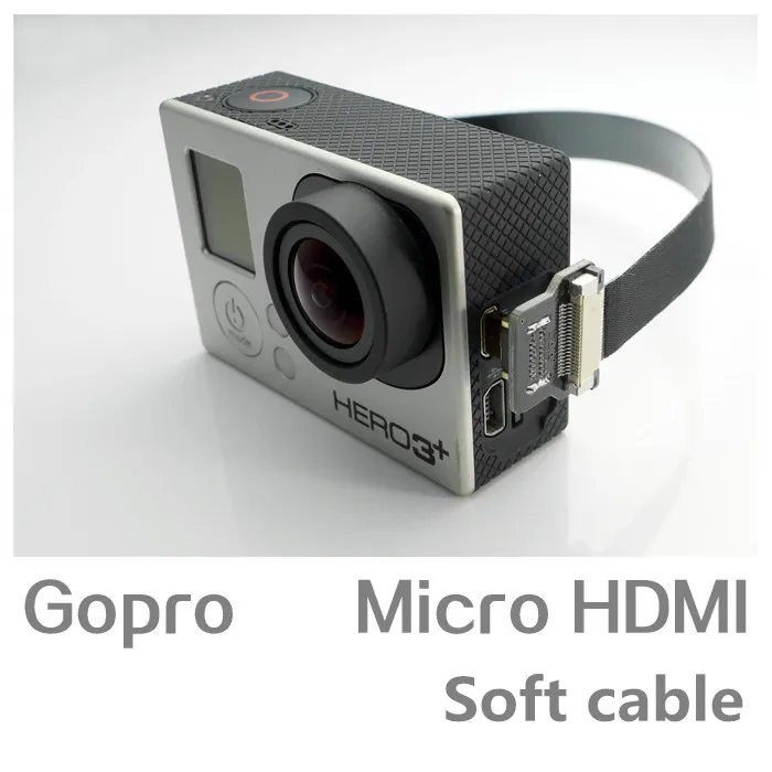 

the newest aerial FPV specialized micro HDMI soft cable Gopro hero camera dedicated for DIY multi-rotor drones