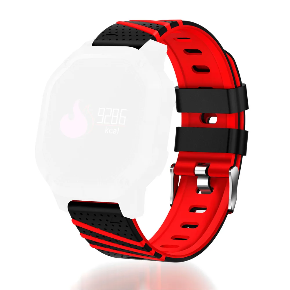

Soft Silicone 20mm Universal Rubber Double-color Watch Strap Waterproof for Xiaomi Huami Amazfit Youth bit smart watch band