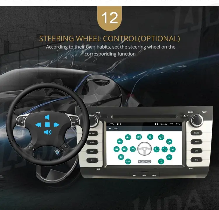 Cheap LJDA Android 9.1 Car DVD Player For Suzuki swift 2004-2010 Car Multimedia Player Stereo GPS Navigation IPS Audio 2 Din Car Radio 14
